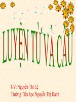 LTVC: Từ ngữ về sông biển-Dấu phẩy