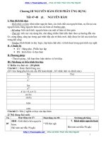 giáo án giải tich nâng cao học kì 2