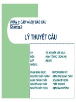 BÀI BÁO CÁO-PHẦN II-CẦU VÀ DỰ BÁO CẦU-CHƯƠNG 3-LÝ THUYẾT CẦU