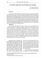 Tư tưởng triết học Hồ Chí Minh về văn hóa