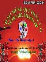 Bài 27: Vẽ tranh- Vẽ cây