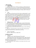 Hoạt động ngoài trời