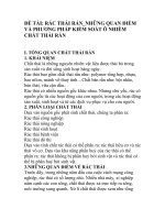 QUẢN LÝ CHẤT THẢI-ĐỀ TÀI- RÁC THẢI RẮN-NHỮNG QUAN ĐIỂM VÀ PHƯƠNG PHÁP KIỂM SOÁT Ô NHIỄM CHẤT THẢI RẮN