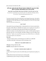 Kết quả nuôi giữ, bảo tồn quỹ gen vịt đốm (Pất Lài) và vịt Bầu bến tại Trung tâm nghiên cứu vịt Đại Xuyên