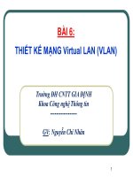 BÀI BÁO CÁO THẢO LUẬN-BÀI 6-THIẾT KẾ MẠNG Virtual LAN (VLAN)