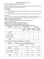 Đề thi vạt lí 6 chuẩn ktkn