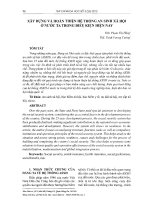 Xây dựng và hoàn thiện hệ thống an sinh xã hội ở nước ta trong điều kiện hiện nay