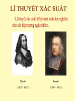 Phép thử và biến cố tiết 1