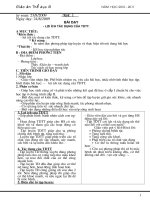 Giao an The duc 6 chuan KTKN 2011