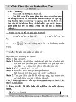 ôn thi TNPT và DH theo cấu trúc đề thi 2011
