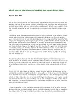 Về mối quan hệ giữa cái toàn thể và cái bộ phận trong triết học Hêgen