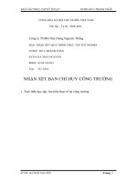 Thực tập tại Công ty TNHH Xây Dựng Nguyên Thắng