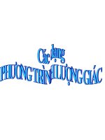 Bài 3. Phương trình lượng giác đơn giản (tiết 2)