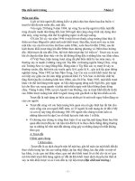 BÁO CÁO Địa chất môi trường