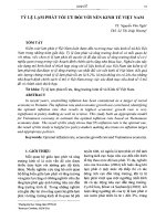 Tỷ lệ lạm phát tối ưu đối với nền kinh tế Việt Nam