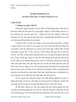 SKKN : Sử dụng đồ dùng dạy học trong tiết dạy