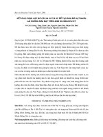 Kết quả chọn lọc bò cái 3,4 và 7,8 HF để tạo đàn bò hạt nhân lai hướng sữa đạt trên 4000 kg sữa chu kỳ