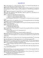 Bài tập bồi dưỡng Hóa học 8