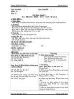 Giáo án tin học 9 kì 2(chuẩn KTKN)