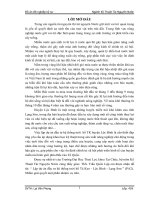 đồ án kỹ thuật công trình biển Tính toán các đặc trưng khí tượng, thủy văn