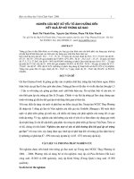 Nghiên cứu một số yếu tố ảnh hưởng đến kết quả ấp nở trứng gà Sao