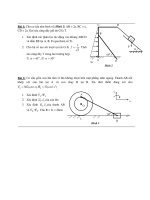 bài tập cơ lý thuyết  dhbk hcm
