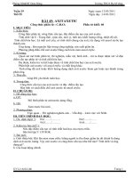 Tuần 29 - Tiết 55. Axit axetic