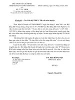 V/v tổ chức cuộc thi tìm hiểu 70 năm Đội ta lớn lên cùng đất nước