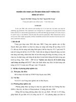 Nghiên cứu chọn lọc ổn định năng suất trứng của dòng vịt cỏ C1