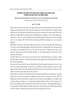 Nghiên cứu một số giải pháp nâng cao hiệu quả chăn nuôi bò sữa tại Bình Định