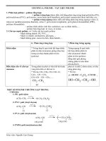 CHƯƠNG 4 POLIME - VẬT LIỆU POLIME