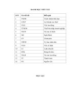 Giải pháp nâng cao hiệu quả sử dụng vốn lưu động tại công ty cổ phần thương mại T.D.H Việt Nam