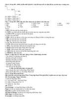 giải một số đề thi nghề