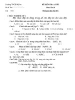 de kt hoa 8(tiet 16)