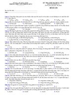 Đề thi thử ĐH lần 1 - 2010-1022
