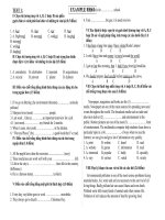 Thi vào  lớp 10 anh tham khảo