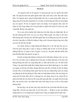 đồ án kỹ thuật tài nguyên nước Nghiên cứu phương án dự báo lũ trên song Cả tỉnh Nghệ An