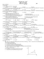 kiểm tra vật lý 10 CB lần 2