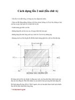 Cách dựng trại đơn giản