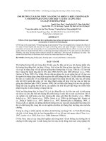 ẢNH HƯỞNG CỦA DẠNG THỨC ĂN (LỎNG VÀ KHÔ) VÀ KIỂU CHUỒNG (KÍN VÀ HỞ) ĐẾN KHẢ NĂNG CHO THỊT VÀ CHẤT LƯỢNG THỊT CỦA LỢN THƯƠNG PHẨM