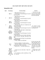 CHUẨN KIẾN THỨC KĨ NĂNG MÔN TIẾNG VIỆT