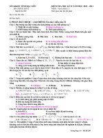 De thi ly 12 HK 2 cua Bac Lieu