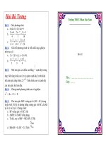 DE CUONG ON THI HOC KI 2 - TOAN 8 (10-11)