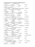 BÀI TẬP UNIT 14 ANH 6