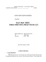 SKKN : Sửa một số lỗi phát âm TA