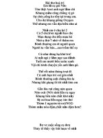 Bai ca hoa tri (5 bai)