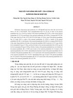Theo dõi khả năng sản xuất của 4 dòng vịt super M3 ông bà nhập nội
