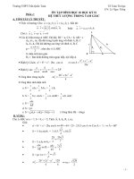 ôn tập hình học 10 HKII