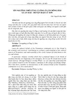 Tín ngưỡng thờ cúng cá Ông ở lân Đông Hải xã An Hải - huyện đảo Lý Sơn