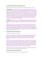 Các cách đỡ đòn của các môn phái